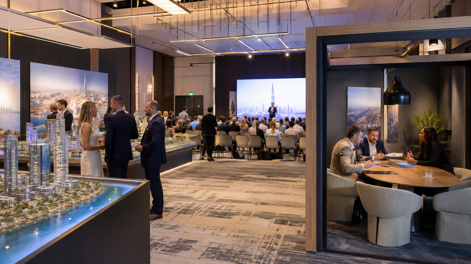 Dubai Expo developer stands and private consultation sessions for Brisbane investors